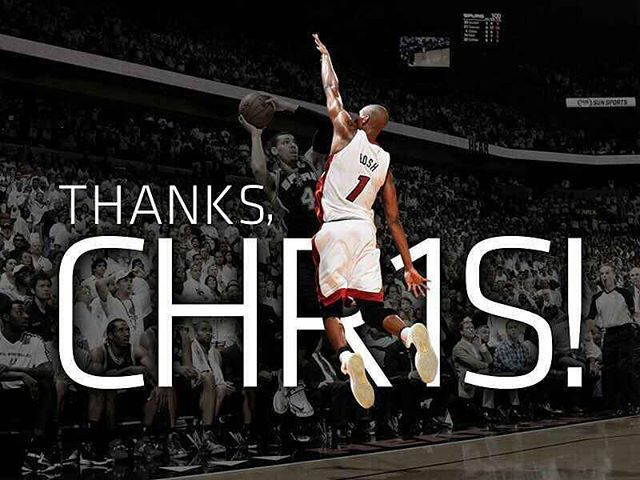 Sad to see the Bostrich go #heatnation #miamiheat #305